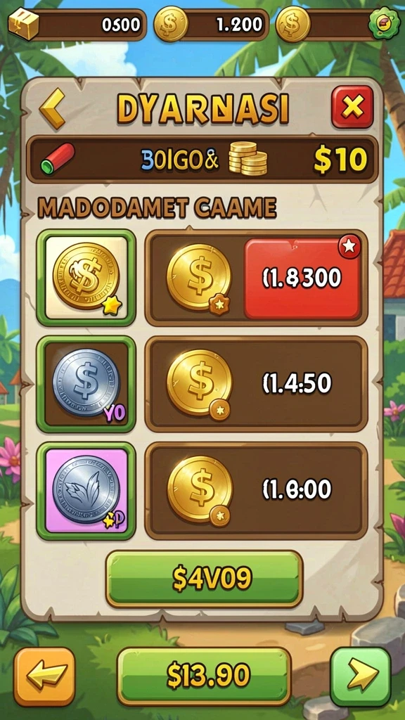 Screenshot 2: Pemain beraksi dalam level yang sulit.