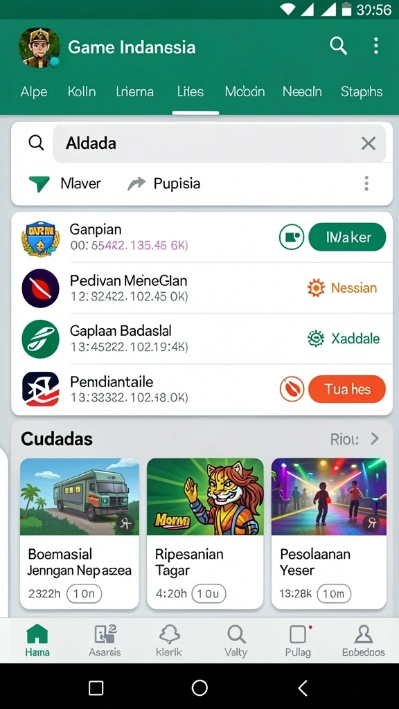 Pertempuran luar angkasa dengan grafis yang memukau.
