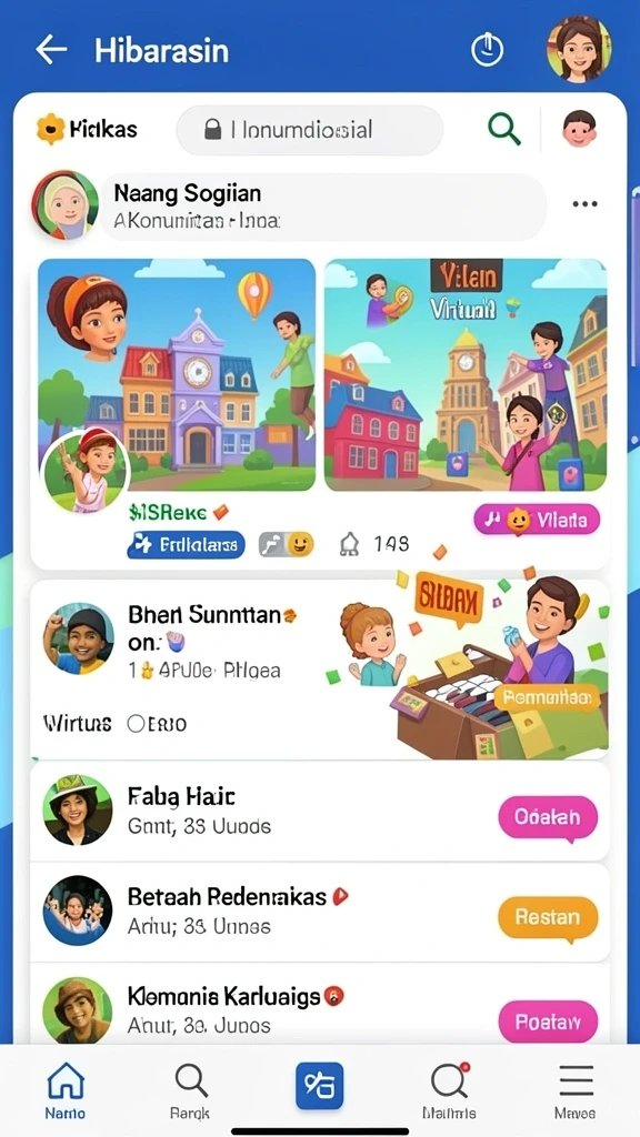 Pilihan cerita yang beragam dan memikat.