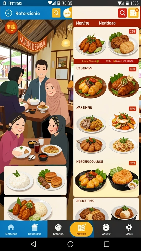 Momen seru dalam mode multiplayer dengan teman.