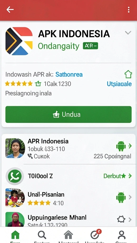 Tangkapan layar memperlihatkan antarmuka pengguna yang mudah digunakan.