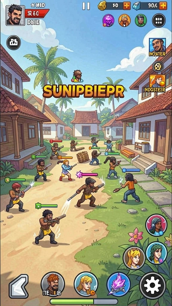 Tangkapan layar menampilkan dunia yang kaya dan mendetail.