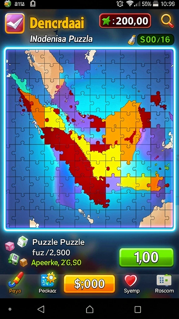 Desain grafis yang memukau saat menjelajahi dunia baru.