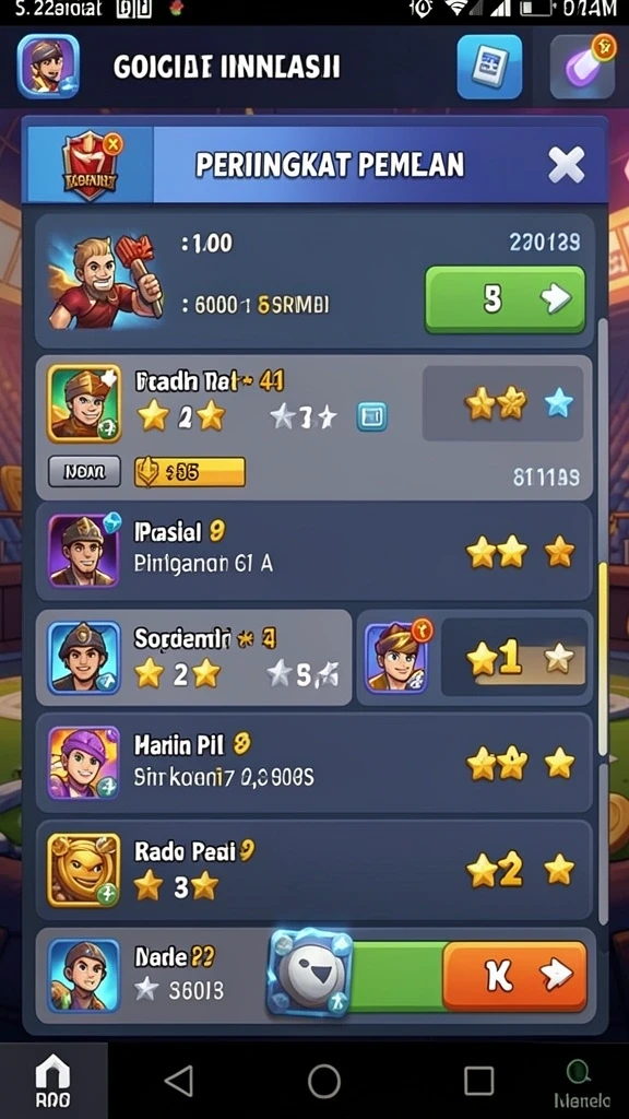 Level baru yang menantang dan menarik untuk dijelajahi.