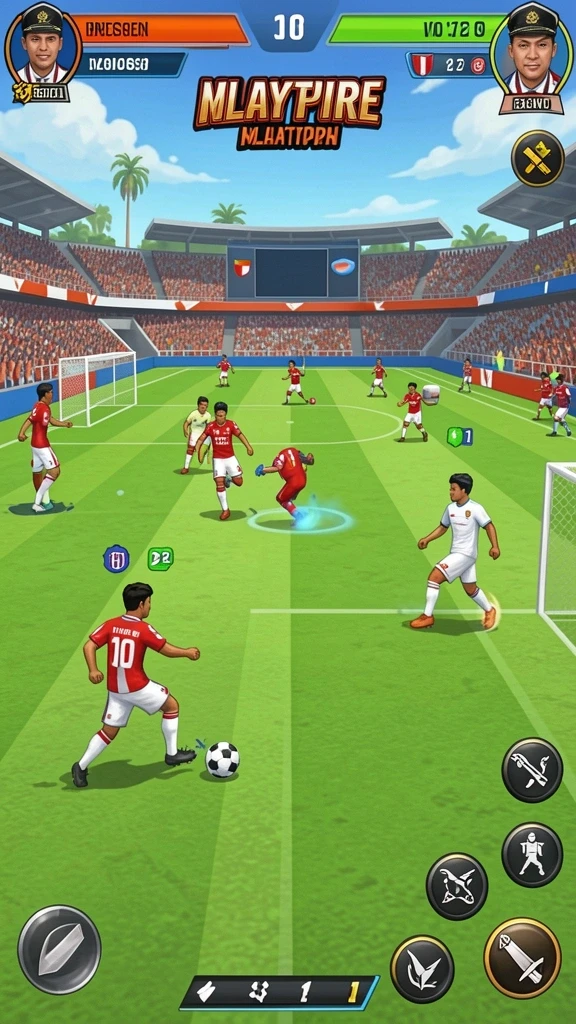 Berbagai mode permainan yang menantang dan menarik.