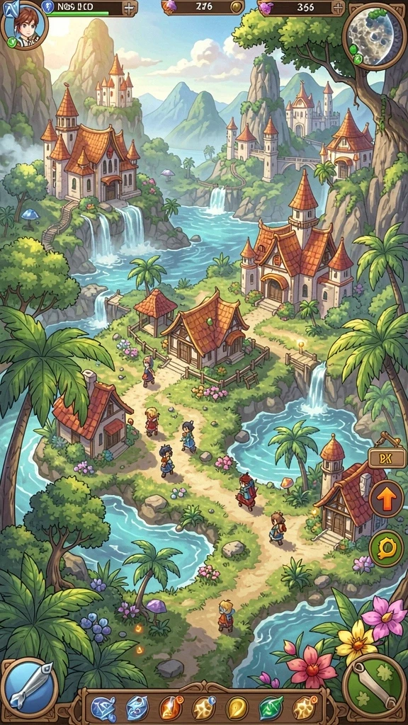 Tangkapan layar menunjukkan mode multiplayer yang menantang.