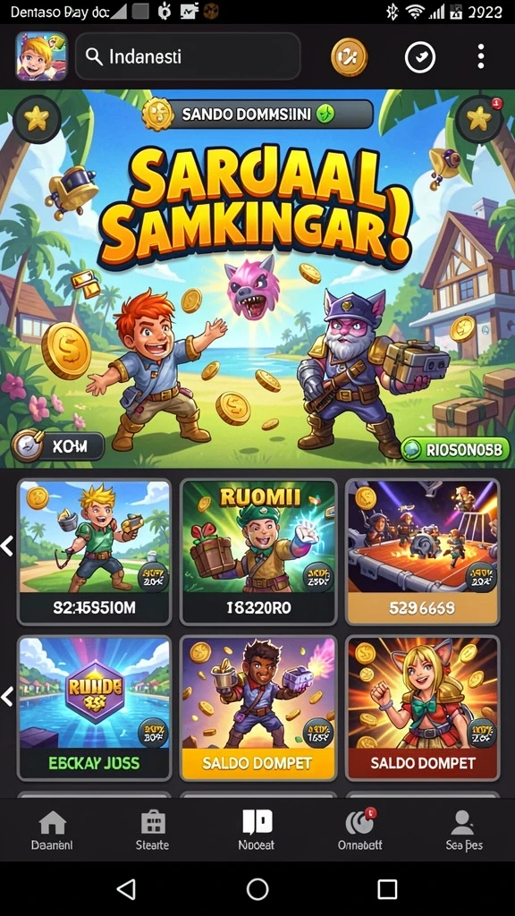 Fitur komunitas yang memungkinkan interaksi antar pemain.