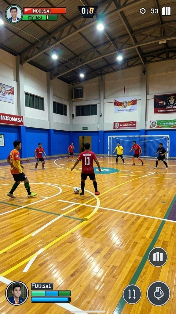 Karakter yang beragam dan unik dalam permainan.