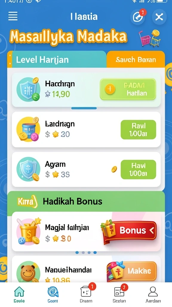 Tampilan antarmuka yang menarik dan mudah dinavigasi.