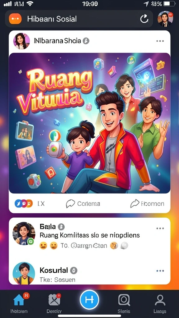 Tangkapan layar menampilkan mode multiplayer yang seru dan kompetitif.