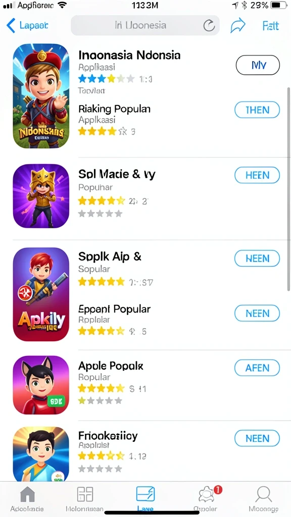 Screenshot menunjukkan event spesial dengan hadiah menarik.