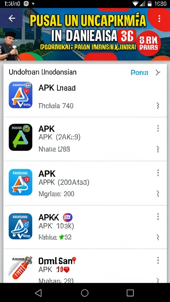 Berbagai pilihan permainan slot yang menarik.