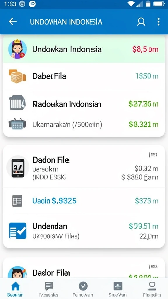 Karakter dengan berbagai kemampuan unik.