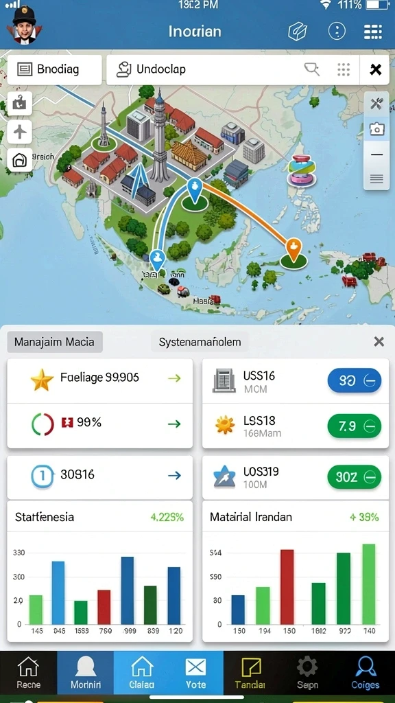 Beragam pilihan permainan untuk semua selera.