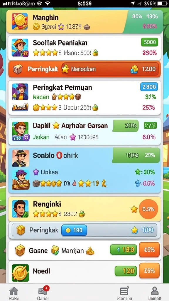 Beragam tema permainan slot yang sangat menghibur.
