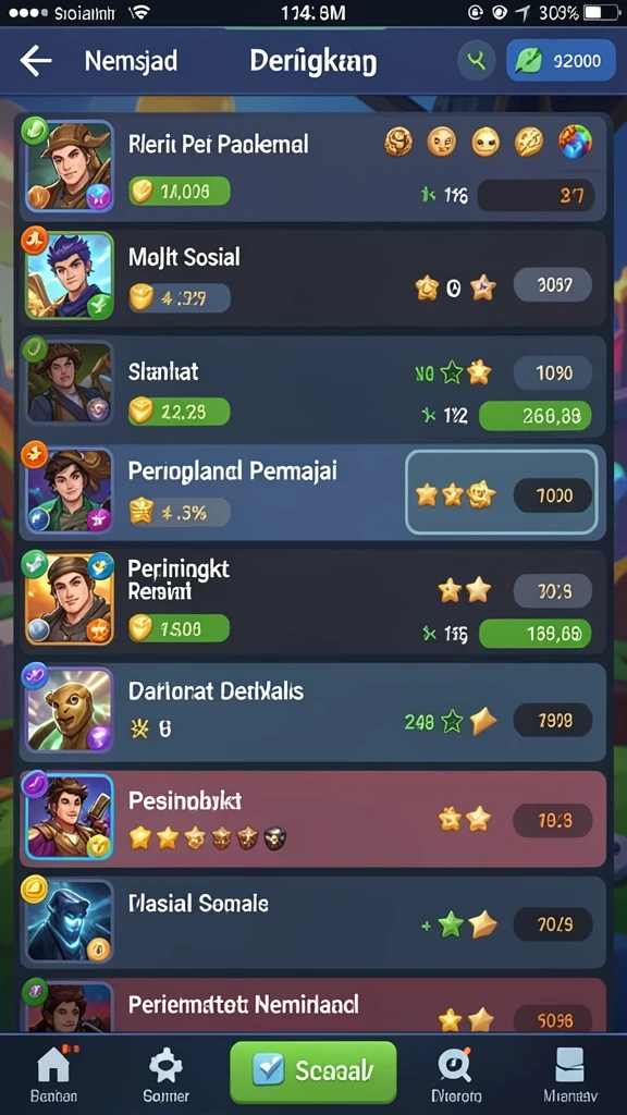 Fitur bonus yang menggiurkan untuk menambah keseruan.