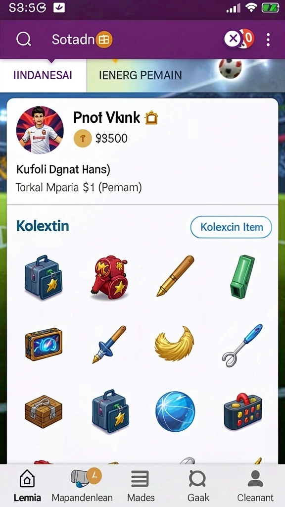Beragam permainan slot dengan tema menarik.