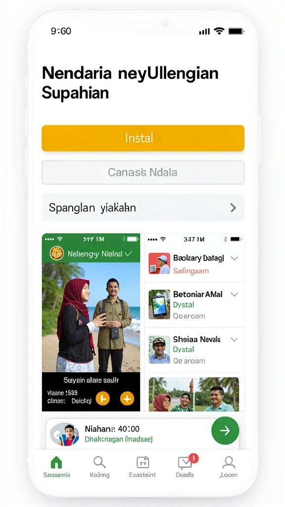 Tampilan antarmuka PIONTOGEL yang menarik dan mudah digunakan.