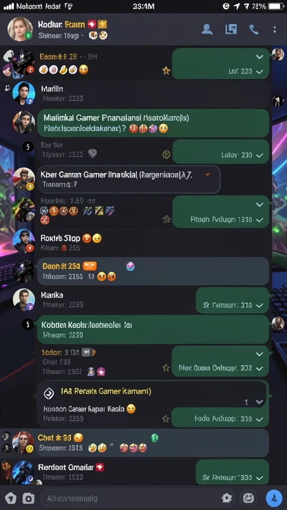 Tampilan grafik yang memukau dan menarik.