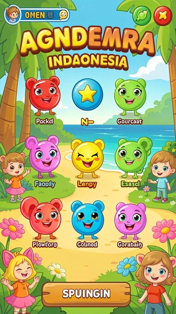 Grafik yang menawan dan detail yang halus.