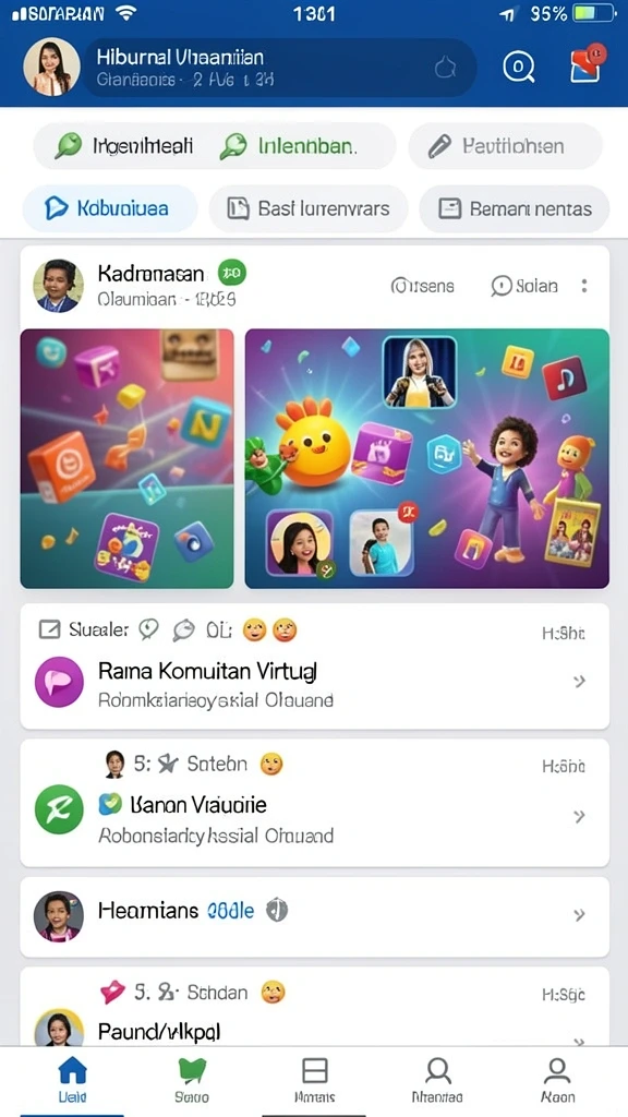 Tampilkan karakter utama dalam petualangan.