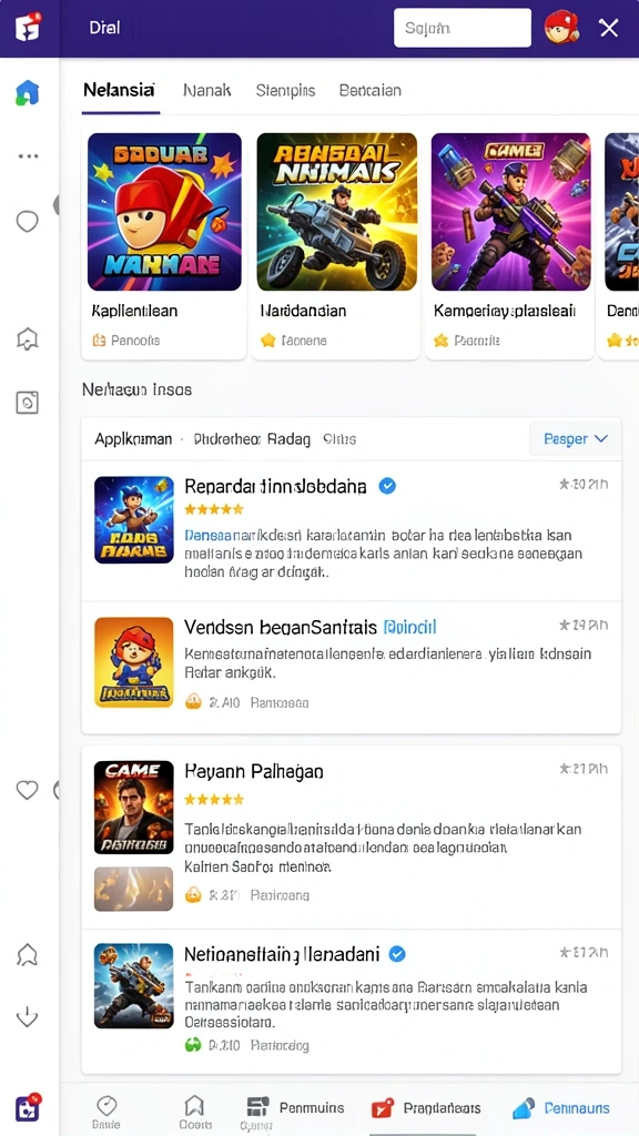 Fitur komunitas yang mempermudah interaksi antar pemain.