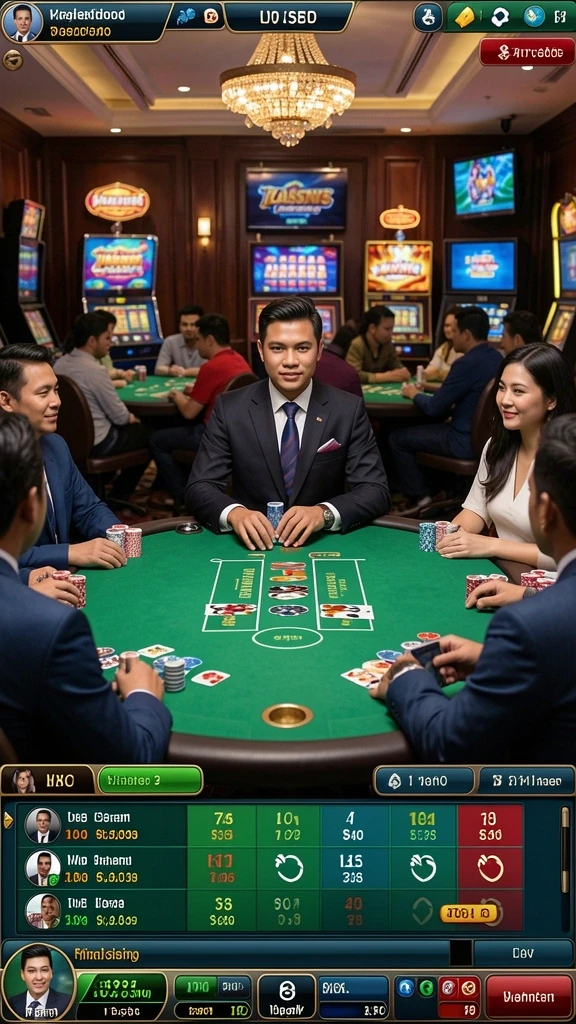 Screenshot dari gameplay yang penuh aksi dan tantangan.