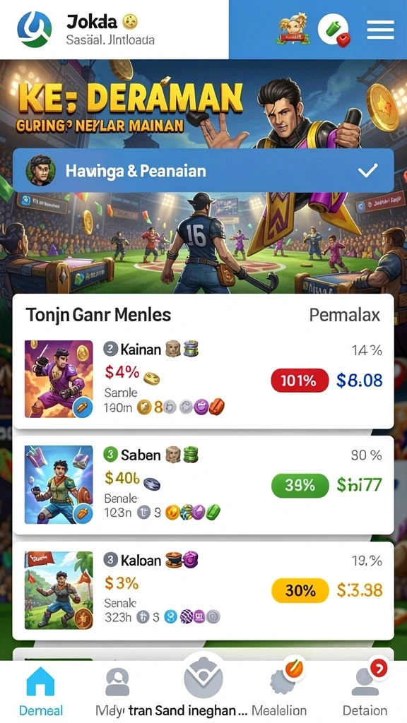 Bergabung dengan teman dalam misi yang mendebarkan.