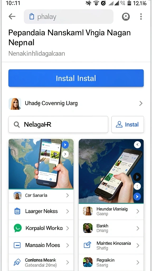 Tampilan antarmuka yang menawan dan user-friendly.