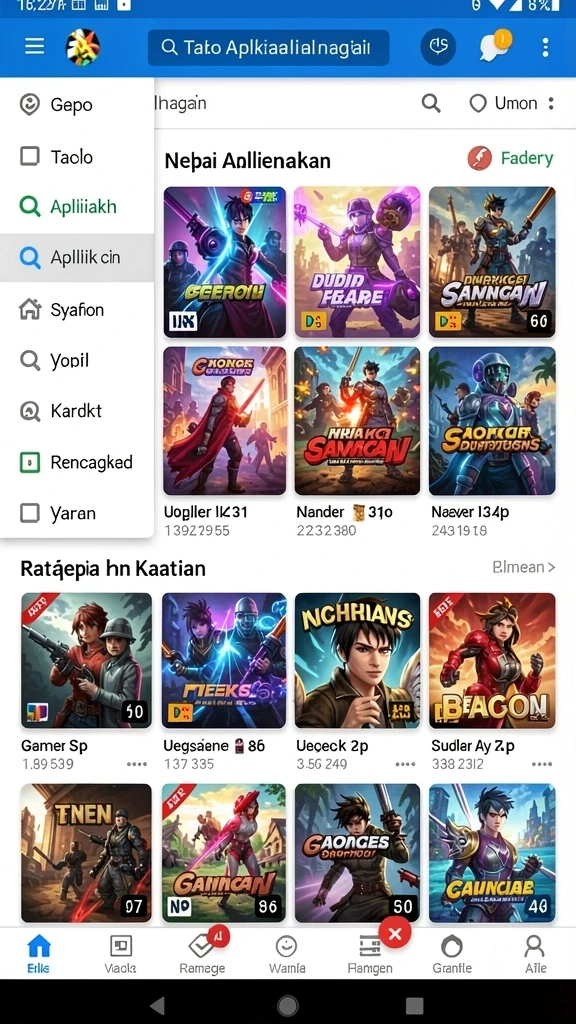 Sistem keamanan yang menjamin data pemain aman.