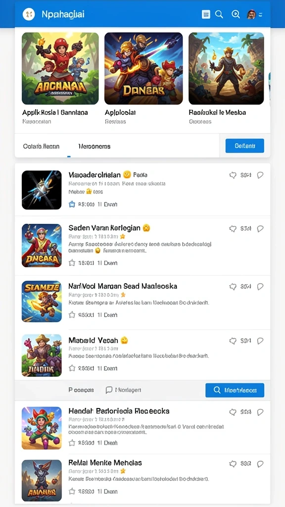 Tampilan awal yang menarik dan mudah dinavigasi.