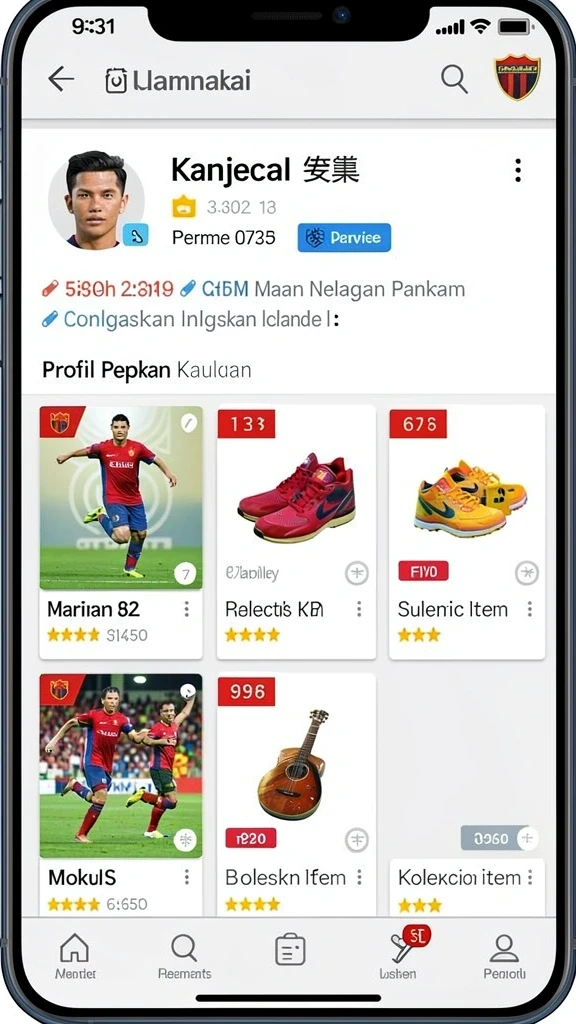 Momen seru saat berkompetisi dengan teman.