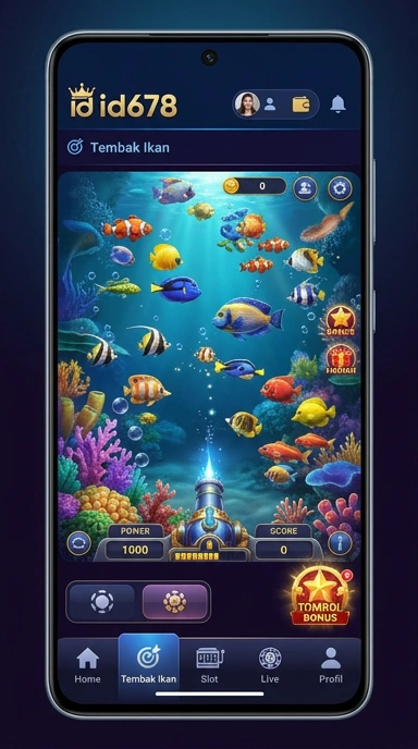 id678 — layar beranda